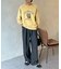 起毛ヘリンボンベルテッドパンツ