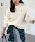 【U.S. POLO ASSN.】アクリルクルーネックニット