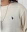 【U.S. POLO ASSN.】アクリルクルーネックニット