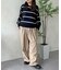 【U.S. POLO ASSN.】アクリルクルーネックニット