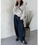 【U.S. POLO ASSN.】モヘアライククルーネックニット