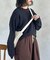 【U.S. POLO ASSN.】モヘアライククルーネックニット