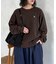 【U.S. POLO ASSN.】モヘアライククルーネックニット