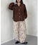 【WEB限定】ゴブランカーブパンツ