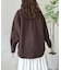 【WEB限定】ウールタッチビッグシャツ