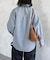 【WEB限定】ウールタッチビッグシャツ