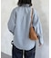 【WEB限定】ウールタッチビッグシャツ