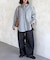【WEB限定】ウールタッチビッグシャツ