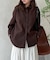【WEB限定】ウールタッチビッグシャツ