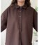 【WEB限定】ウールタッチビッグシャツ