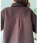 【WEB限定】ウールタッチビッグシャツ
