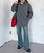 【WEB限定】ウールタッチビッグシャツ