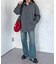 【WEB限定】ウールタッチビッグシャツ