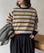 リバーシブルスウェットライクニット