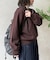 リバーシブルスウェットライクニット