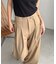 【CAPRICIEUX LE'MAGE】WタックベルトSETパンツ