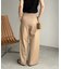 【CAPRICIEUX LE'MAGE】WタックベルトSETパンツ
