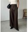 【CAPRICIEUX LE'MAGE】WタックベルトSETパンツ