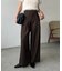 【CAPRICIEUX LE'MAGE】WタックベルトSETパンツ