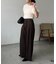 【CAPRICIEUX LE'MAGE】WタックベルトSETパンツ