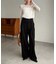 【CAPRICIEUX LE'MAGE】WタックベルトSETパンツ