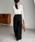 【CAPRICIEUX LE'MAGE】WタックベルトSETパンツ