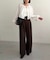 【CAPRICIEUX LE'MAGE】シアーバルーンブラウス