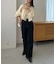 【CAPRICIEUX LE'MAGE】シアーバルーンブラウス