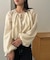 【CAPRICIEUX LE'MAGE】シアーバルーンブラウス