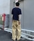 【Ciaopanic】ツイルカーブカーゴパンツ