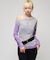 【WHO'S WHO gallery】レイヤードオフショルTEE