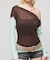 【WHO'S WHO gallery】レイヤードオフショルTEE