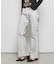 【WHO'S WHO gallery】ストレッチ転写加工フレアパンツ
