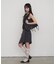 【WHO'S WHO gallery】ストライプアシメミディスカート