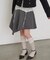 【WHO'S WHO gallery】ストライプアシメミディスカート