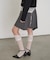【WHO'S WHO gallery】ストライプアシメミディスカート