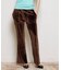 【WHO'S WHO gallery】ベロアインクドパンツ