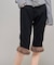 【WHO'S WHO gallery】2wayラギッドファーカプリ
