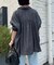 【着回し抜群／オールシーズン◎】バックカーブシャーリングシャツ
