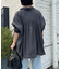 【着回し抜群／オールシーズン◎】バックカーブシャーリングシャツ