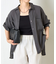 【着回し抜群／オールシーズン◎】バックカーブシャーリングシャツ
