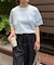 【ポンチョシルエット／大人Tシャツ】【WEB限定カラー】バックテープカットソー
