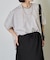 【ポンチョシルエット／大人Tシャツ】【WEB限定カラー】バックテープカットソー