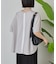 【ポンチョシルエット／大人Tシャツ】【WEB限定カラー】バックテープカットソー