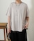 【ポンチョシルエット／大人Tシャツ】【WEB限定カラー】バックテープカットソー
