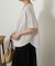 【ポンチョシルエット／大人Tシャツ】【WEB限定カラー】バックテープカットソー