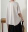 【ポンチョシルエット／大人Tシャツ】【WEB限定カラー】バックテープカットソー
