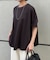 【ポンチョシルエット／大人Tシャツ】【WEB限定カラー】バックテープカットソー