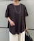 【ポンチョシルエット／大人Tシャツ】【WEB限定カラー】バックテープカットソー
