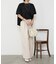 【ポンチョシルエット／大人Tシャツ】【WEB限定カラー】バックテープカットソー